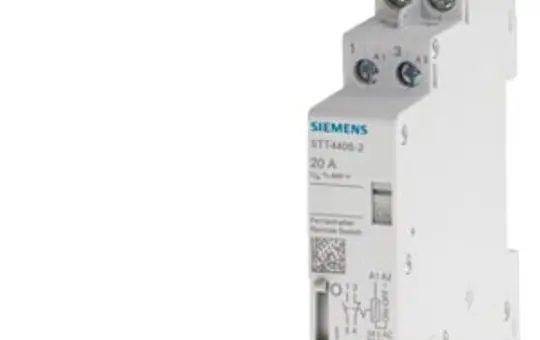 SIEMENS 5TT4405-2 Fernschalter 2 Schließer+1 Öffner, 20 A, 24 V