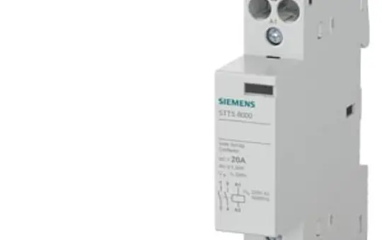 SIEMENS 5TT5800-0 Installationsschütz 230/400V 2 Schließer, 20 A, AC 230V