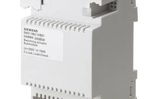 SIEMENS 5WG1562-1AB21 KNX-Schaltaktor 3-fach, Erweiterungsmodul