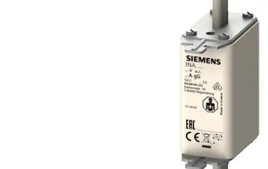 SIEMENS 3NA3136 NH-Sicherungseinsatz NH1 160 A, Stirnkennmelder
