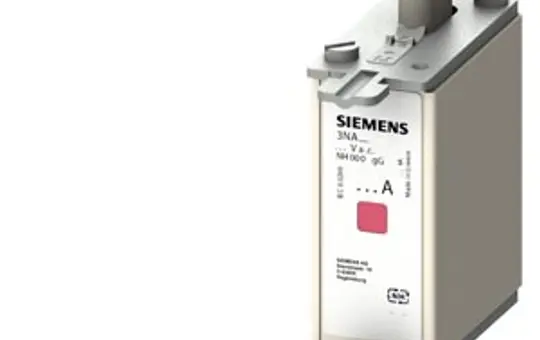 SIEMENS 3NA7822 NH-Sicherungseinsatz NH000 63 A, Kombikennmelder