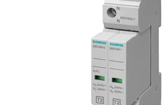 SIEMENS 5SD7422-1 Überspannungsableiter Typ 2 1+1, TN-S/TT, mit FRN-Anzeige