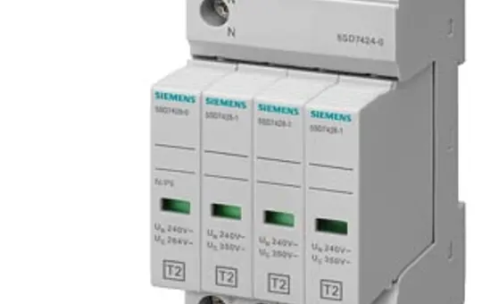SIEMENS 5SD7424-0 Überspannungsableiter Typ 2 3+1, TN-S/TT, schmale Bauform