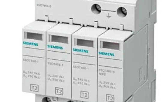SIEMENS 5SD7464-0 Überspannungsableiter Typ 2 3+1, TN-S/TT