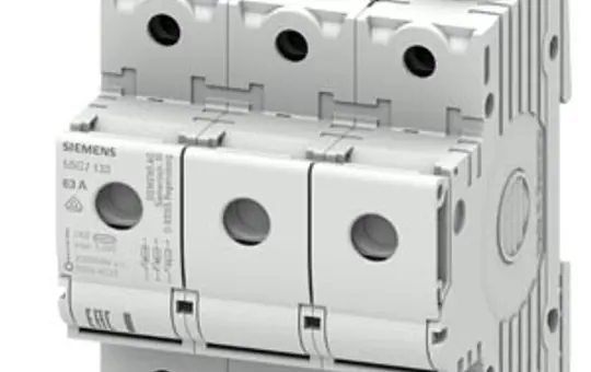 SIEMENS 5SG7133 MINIZED Lasttrennschalter D02, 63 A, 3-polig