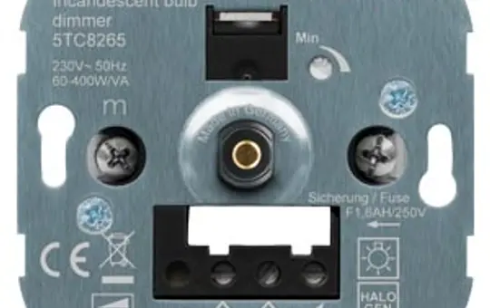 SIEMENS 5TC8265 Drehdimmer für Glühlampen und Halogenlampen