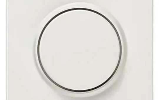 SIEMENS 5TC8912 Drehdimmerabdeckung Delta style Standard | titanweiß