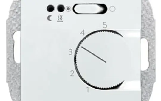 SIEMENS 5TC9774-5WH00 Raumtemperaturregler Delta i-system Fußbodenheizung | polarweiß