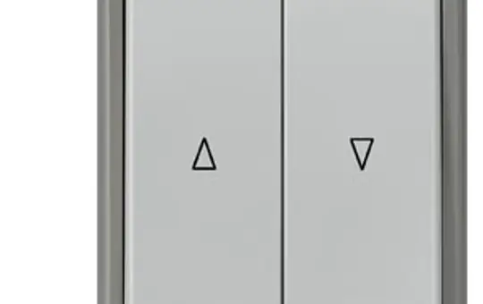 SIEMENS 5TD4708 Aufputz-Jalousietaster Delta fläche IP44 elektr. Verriegelung