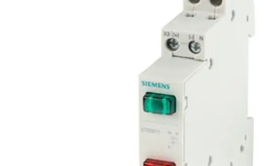SIEMENS 5TE5801 Leuchtmelder 2x LED rot/grün