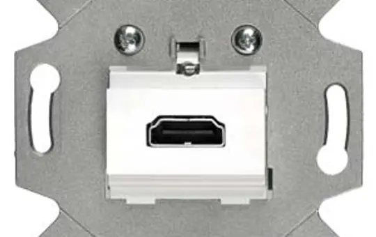 SIEMENS 5TG2020-0 HDMI-Anschlussdose Delta Standard | weiß