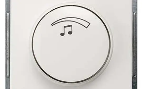 SIEMENS 5TG4801 Lautstärkeregler Delta profil mono | titanweiß