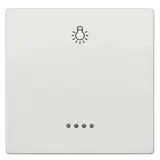 SIEMENS 5TG7146 beschr. Kontrollwippe Delta style 1-fach, Licht | titanweiß