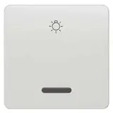 SIEMENS 5TG7806 beschr. Kontrollwippe Delta profil 1-fach, Licht | titanweiß