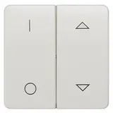 SIEMENS 5TG7813 Jalousiewippe Delta profil 2-fach, I/O | titanweiß