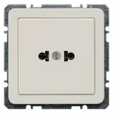 SIEMENS 5UB1311 internationale Steckdose Delta profil EURO-US | titanweiß