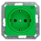 SIEMENS 5UB1900 EDV-Steckdose Delta i-system SV, Berührungsschutz | grün
