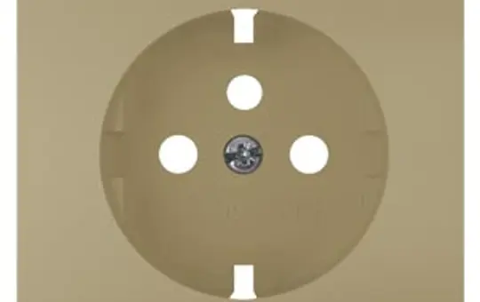 SIEMENS 5UH1277-2MG Abdeckung SCHUKO-Steckdose Delta style ohne Einsatz, Mittelschutzkontakt | gold