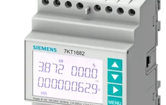 SIEMENS 7KT1682 Modbus-Zähler 7KT SENTRON 3-phasig, 5 A, RTU, Multifunktionsmessung