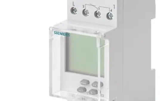 SIEMENS 7LF4512-0 Digitale Wochenzeitschaltuhr Top, 2 Kanäle, 230 V
