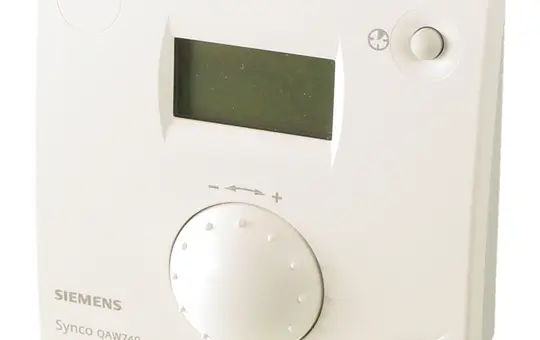 SIEMENS BPZ:QAW740 KNX Raumgerät Timer, Temperaturen, Störung