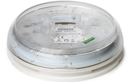 SIEMENS S54364-F14-A1 Signalsockel akustisch, optisch weißer LED