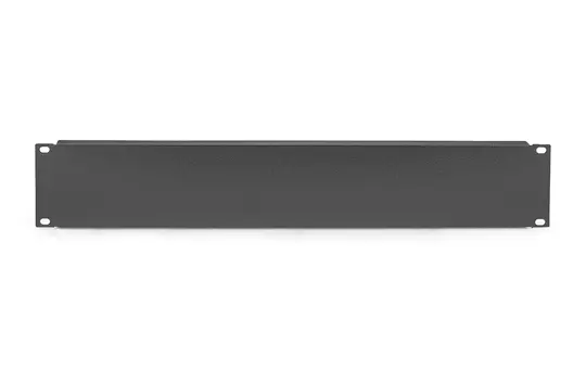 DIGITUS DN-19 BPN-02-SW Blindabdeckung 2 HE, für 483 mm (19")-Schränke | schwarz