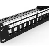 DIGITUS DN-91420 Modulares Patch Panel 12-Port