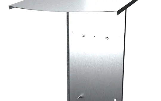 FleXmount FM_AP_ALF_SIP_DA Adapterplatte Alfen Single Pro-& S-Line, mit Dach