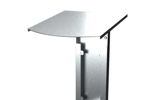 FleXmount FM_AP_GOE_HOME_DA Adapterplatte GO-E Home Fix mit Dach