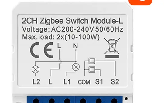 AVATTO LZWSM16-W2 Zigbee-Schaltaktor UP 2-fach