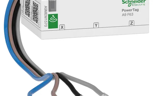 SCHNEIDER A9MEM1570 Energiezähler Funk Power Tag Flex 3-polig+N, 63 A