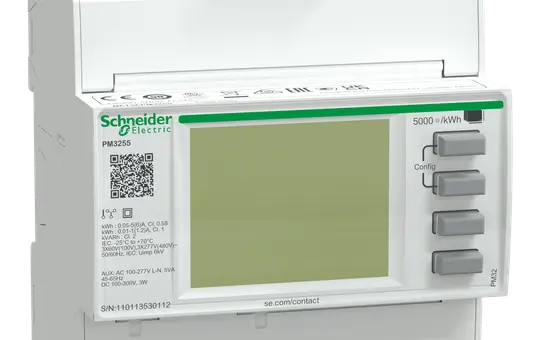 SCHNEIDER METSEPM3255 Universalmessgeräte PowerLogic PM3255 Modbus RTU, 2 Ein-/Ausgänge
