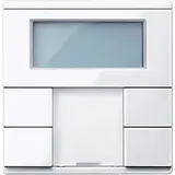 SCHNEIDER MTN6212-0325 Taster plus System M 2-fach, Raumtemperaturregler | aktivweiß glänzend