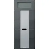 SCHNEIDER MTN6214-0414 Taster plus System M 4-fach, Raumtemperaturregler | anthrazit