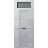 SCHNEIDER MTN6214-0460 Taster plus System M 4-fach, Raumtemperaturregler | aluminium
