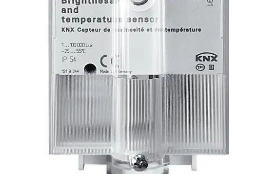 SCHNEIDER MTN663991 KNX Helligkeits-und Temperatursensor Standard | lichtgrau