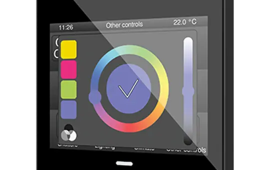 ZENNIO ZVIZ35V3A KNX-Touchpanel Z35 V3 schwarz