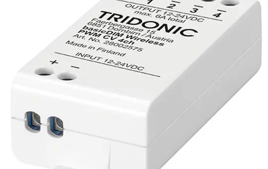 TRIDONIC 28002575 CASAMBI-PWM-Dimmer UP 4-fach