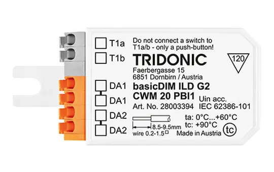 TRIDONIC 28003394 Tasterinterface UP für ILD G2 1-fach