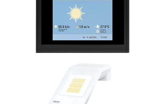 ELSNER 60185 Funk-Wintergartensteuerung WS1 Style 230 V | schwarz