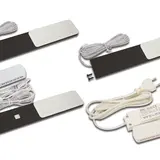 HERA 202 034 933 03 S-Pad F Unterbauleuchte 3er Set, 3000 K (nw), mit Touch-Dimmer | schwarz