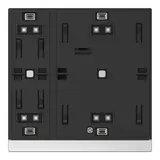 GVS CHPB-04/02.S.22 KNX-Tastsensor WALTZ Basis 2-fach | weiß/silber