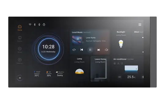 GVS CHTI-7.0/120.1.23 KNX-Touchpanel Smart Touch S7 anthrazit | 7 Zoll