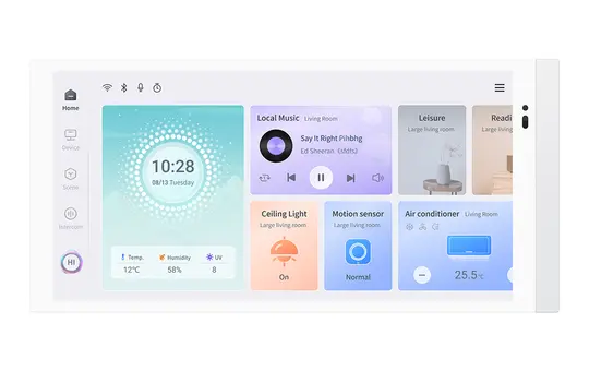 GVS CHTI-7.0/120.1.22 KNX-Touchpanel Smart Touch S7 weiß | 7 Zoll