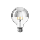 BEBULBS BB-A04 LED-Designlampe Reflector E27 G95 | silber