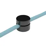 CREATIVE CABLES FCP01NERx2 Wand- und Deckenpin 2 Stück, für 0,75 mm² | schwarz