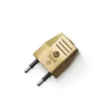CREATIVE CABLES SPSEUOTS Euro-Stecker zweipolig bronze
