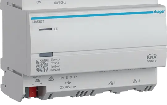 HAGER TJAS671 Gebäudesteuerung Domovea Basic