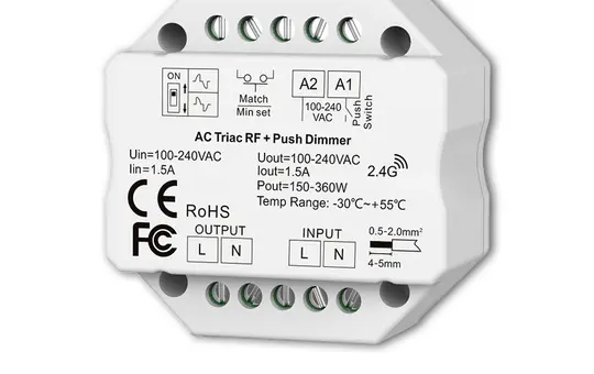 ISOLED 115969 Zigbee-Dimmaktor 230 V UP RLC, 360 W